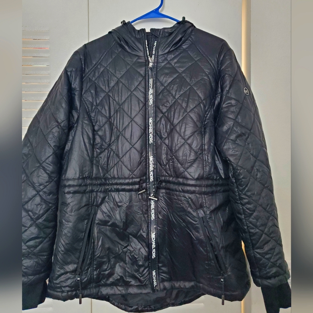 Michael Michael Kors Women Puffer Black Jacket